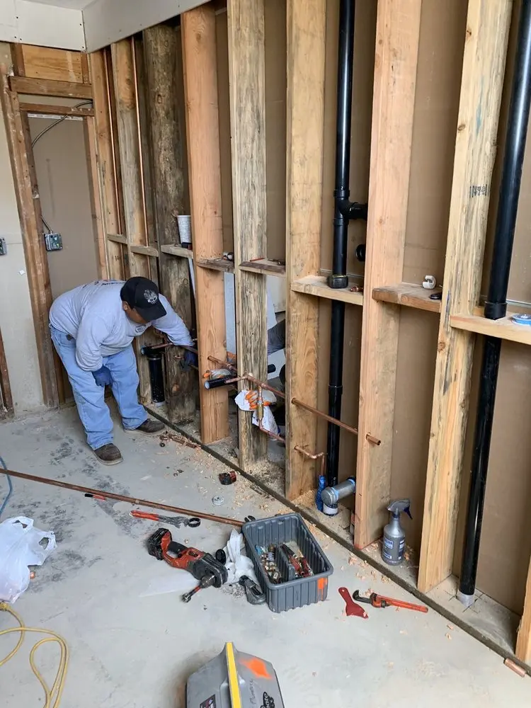 Commercial rough-in plumbing for Gas Line Repair in Inglesmith